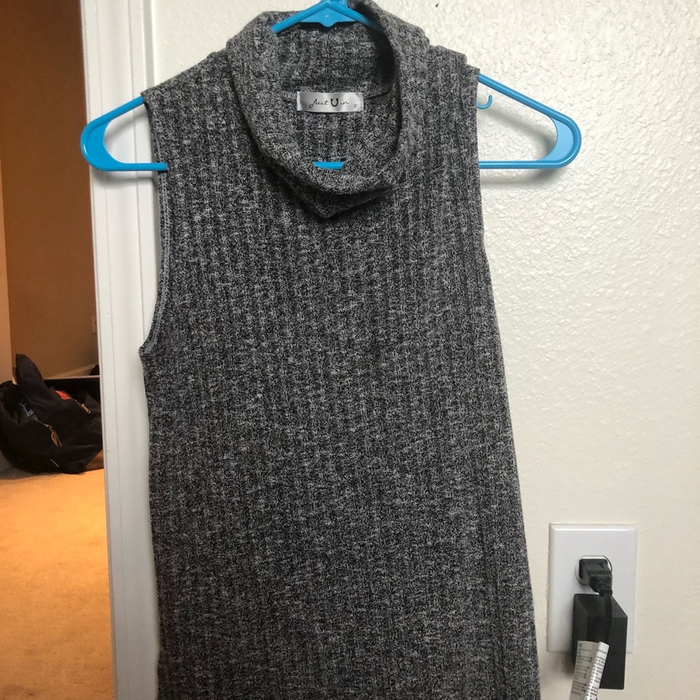 Just in- short sleeve turtle neck